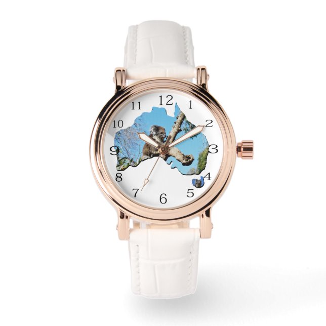 Relógio Austrália, Este É O País Koala. (Frente)
