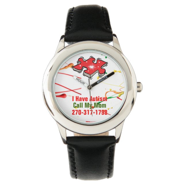 Relógio Autism Alert Children's Watch (Frente)