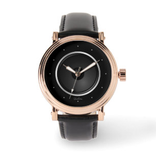 Relógio Auto-falante de Música Preta