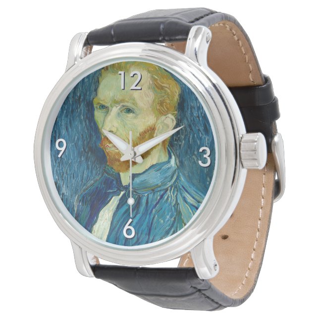 Relógio Auto-Retrato de Vincent van Gogh (Angular)