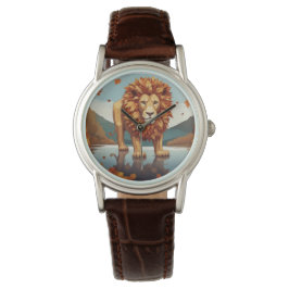 Relógio Autumn Deixa O Leão Masculino