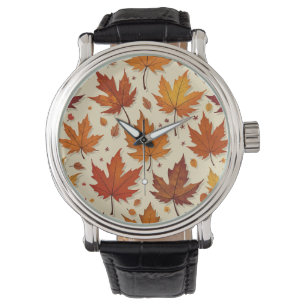 Relógio Autumn Folha Watch