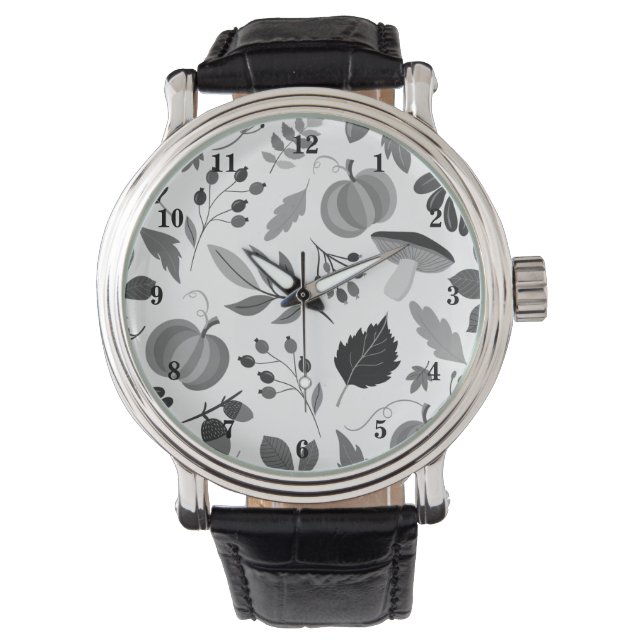 Relógio Autumn Pattern Watch (Frente)