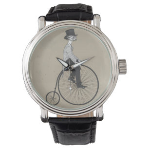 Relógio Avançar com Confiança Vintage Bicycle Watch