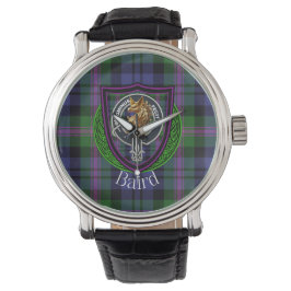 Relógio Baird Scottish Clan Tartan & Crest