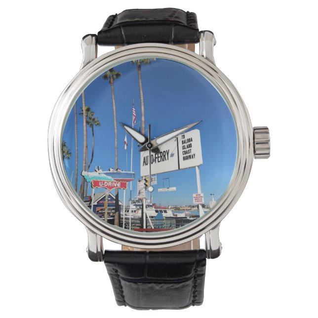 Relógio Balboa Island Ferry, Newport Beach, Califórnia (Frente)