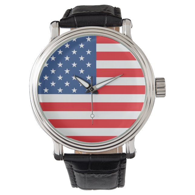 Relógio Bandeira Americana (Frente)