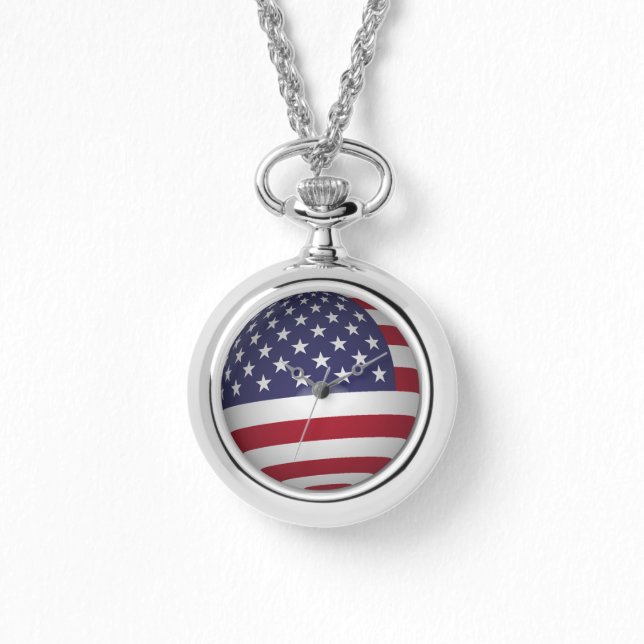 RELÓGIO BANDEIRA AMERICANA (Frente)