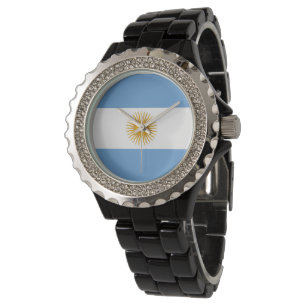 Relógio Bandeira da Argentina