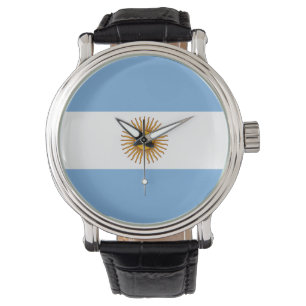 Relógio Bandeira da Argentina