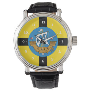 Relógio Bandeira da cidade de Wellington, Nova Zelândia