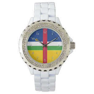 Relógio Bandeira da República Centro-Africana