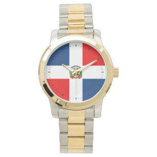 Relógio Bandeira da República Dominicana