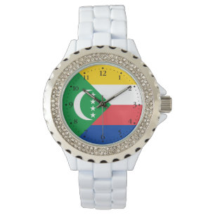 Relógio Bandeira das Comores