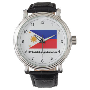 Relógio Bandeira das Filipinas