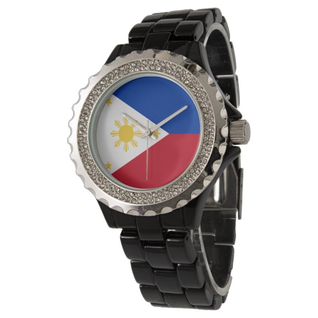 Relógio Bandeira das Filipinas (Angular)