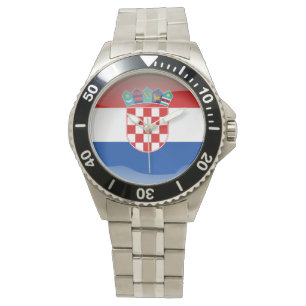 Relógio Bandeira de Croatia
