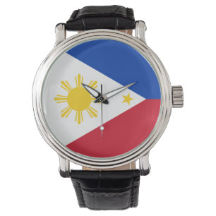 Relógio Bandeira de Filipinas