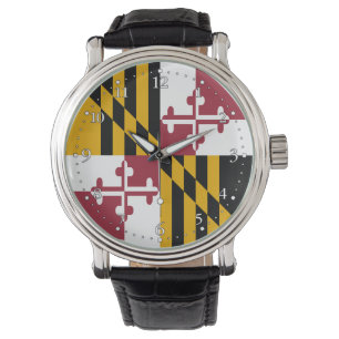 Relógio Bandeira do estado de Maryland