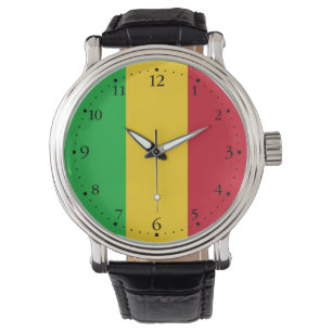 Relógio Bandeira do Mali