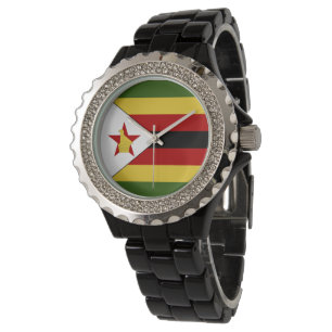 Relógio Bandeira do Zimbabué