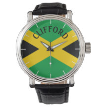 Bandeira Jamaicana Nome Personalizado