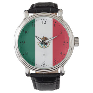 Relógio Bandeira Mexicana