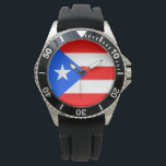 Relógio Bandeira Porto Rico<br><div class="desc">Bandeira Porto Rico</div>