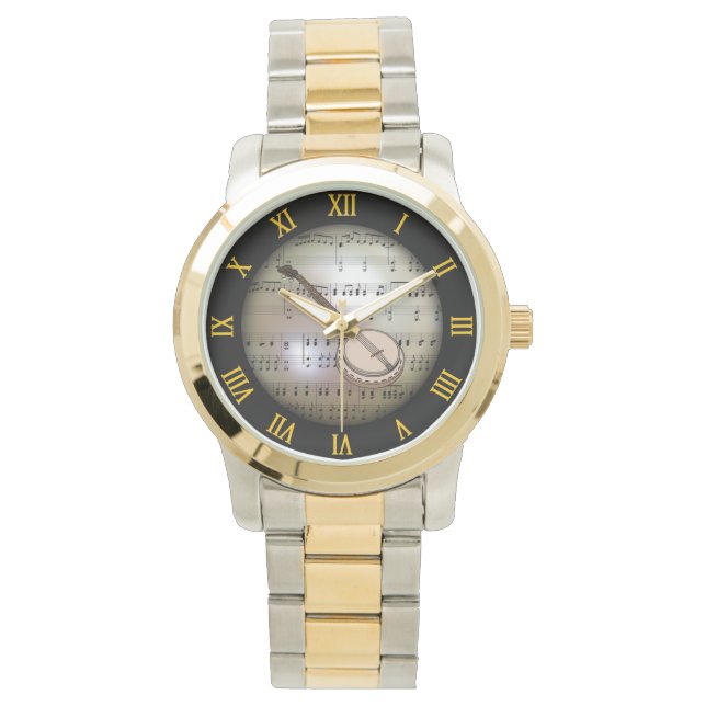 Relógio Banjo ~ Antecedentes "O Planeta Musical" * ~ (Frente)