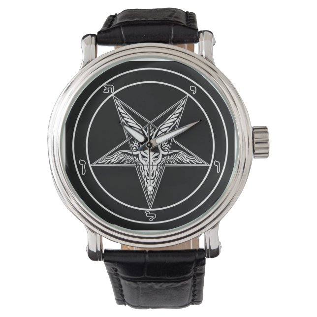 Relógio Baphomet Old Sigil Watch (Frente)