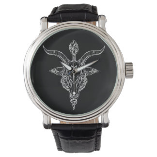 Relógio Baphomet Pentagram Watch