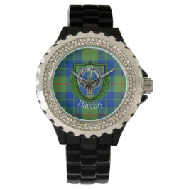 Relógio Barclay Scottish Clan Tartan & Crest