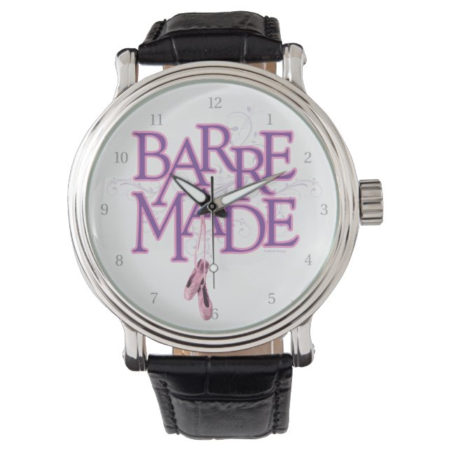 Relógio Barre Made (Dançarina) Watch (Frente)