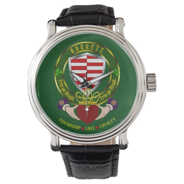 Relógio Barrett Irish Shield & Claddagh Watch (Frente)