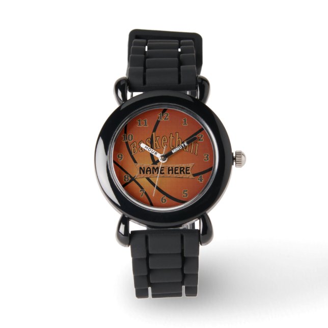 Relógio BASKETBALL WATCH, presentes personalizados para ba (Frente)