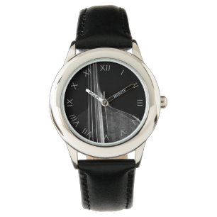 Relógio Bass 5 Cinzas Roman Number Kids Watch cn