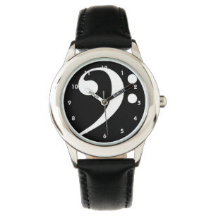 Relógio Bass Clef Watch de Leslie Harlow