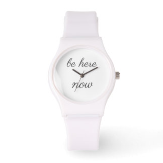 Relógio Be Here Now Watch – Minimalist Mindfulness Present