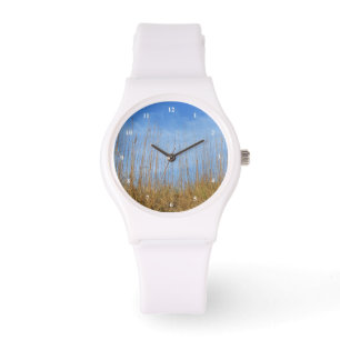 Relógio Beach Grass por Shirley Taylor
