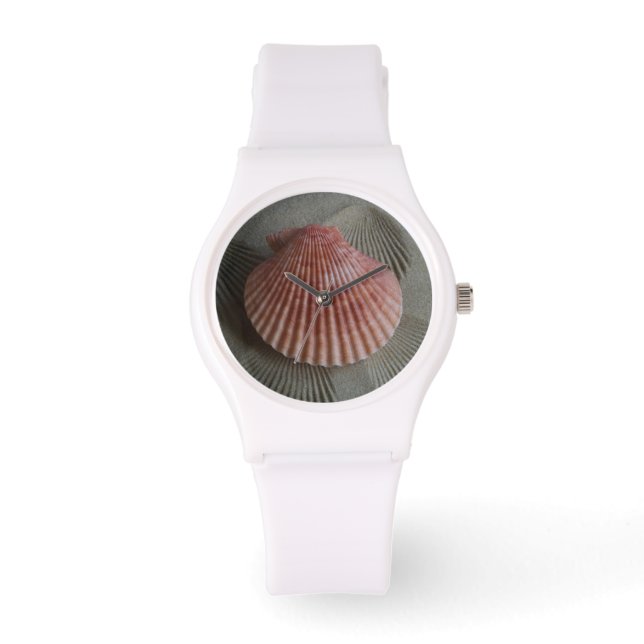 Relógio Beach Themed Seashell Watch (Frente)