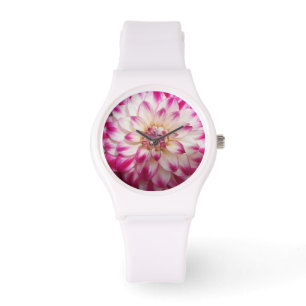 Relógio Beaux"Gaye Elise Beda", "Flor Rosa", Bolsas