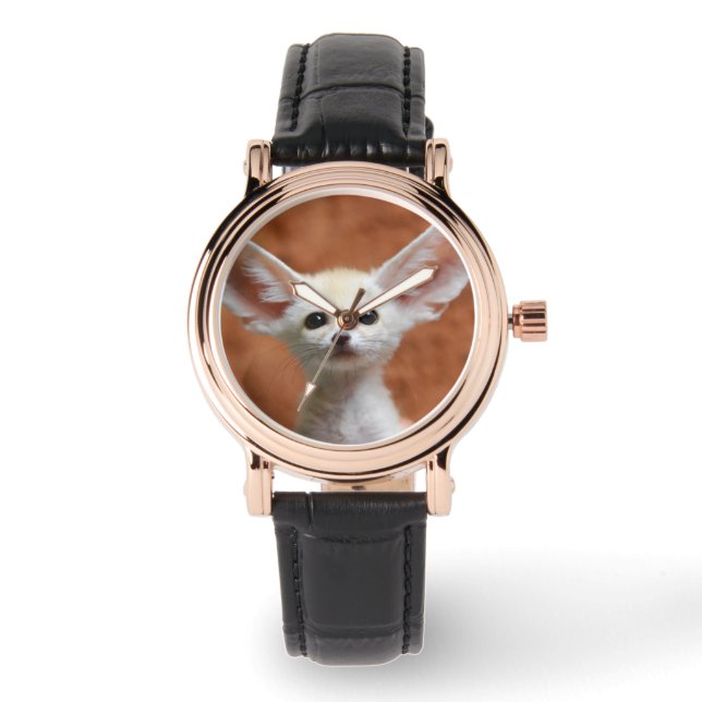 Relógio Bebês Mais Pobres | Fennec Fox Pup (Frente)