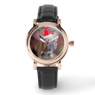 Relógio Bebês Mais Pobres   Natal francês para o Buldogue