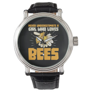 Relógio Beekeeper Gift A Girl Who Loves Bees