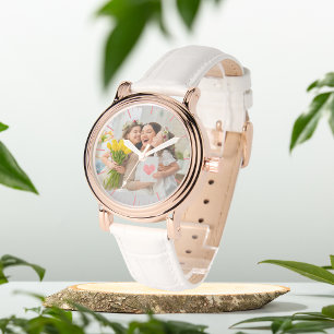 Relógio Bela mãe Adicionar sua foto eWatch