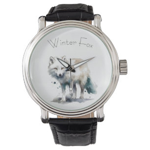 Relógio Beleza Árctica: Costume da Fox de inverno
