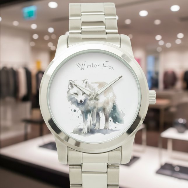 Relógio Beleza Árctica: Costume da Fox de inverno (Criador carregado)
