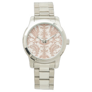 Relógio Belo Rosa Mozaik Dourado,Women e Watch
