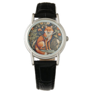 Relógio Belo Sentado Fox Vermelha William Morris Inspirou