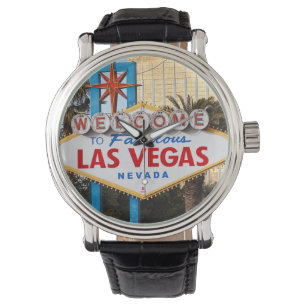 Relógio Bem-vindo ao Registro de Las Vegas